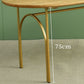 Contemporary Solid Wood Khaki Dining Table Oval Shape Standard Dining Table for Kitchen Clearhalo ' dining_table' 'Dining Tables & Seating' 'Dining Tables' 'furn' 'furn_dining_table' 'Furniture' 'furniture_dining_table' 'Kitchen & Dining Furniture' 'kitchen&dining_furn' 'kitchen' 'kitchen_dining_table' 1200x1200_3a374fec-8771-4159-a3ab-d663d151ae79
