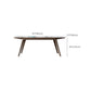 Modern Style Rectangle Table Sintered Stone Table with Wooden Legs for Home Use Clearhalo 'Dining Tables & Seating' 'Dining Tables' 'dining_table' 'furn' 'furn_dining_table' 'Furniture' 'Kitchen & Dining Furniture' 1200x1200_3a3a4d3e-00e9-4340-97a4-9f85542e081d