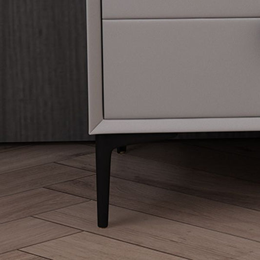 Comodino moderno del cabinetto del comodino con 3 cassetti per soggiorno