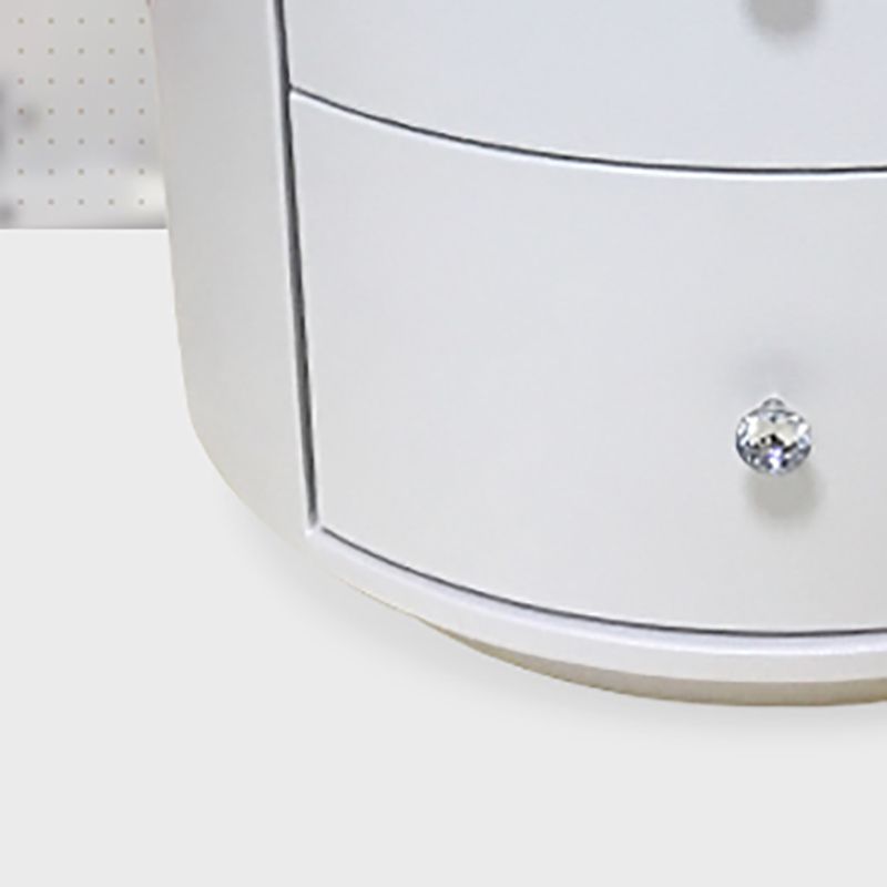 Night-tands de lit en bois faux en bois moderne avec 2 tiroirs