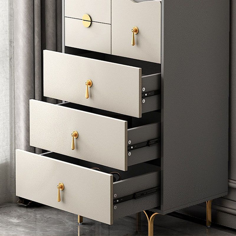 15,6-inch breedte Glam-dressoir vervaardigd houten opbergkast