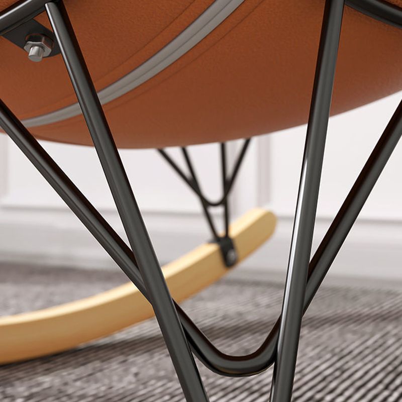Style Single Home Rocker Chair Simple Deisure Chair pour chambre