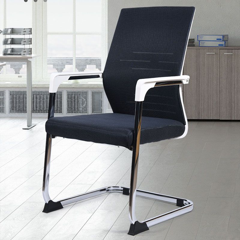 Chaise de bureau à bras fixes moderne