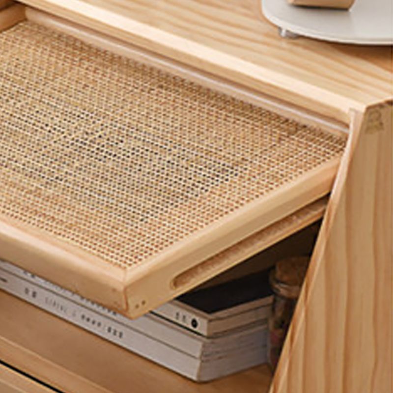 Modern Bed Nightstand Solid Wood Bedside Cabinet for Bedroom Clearhalo 'Bedroom Furniture' 'furn' 'furn_night_stand' 'Furniture' 'night_stand' 'Nightstands' 1200x1200_3a49aba9-8f71-4e9e-b536-4a671605e3f6