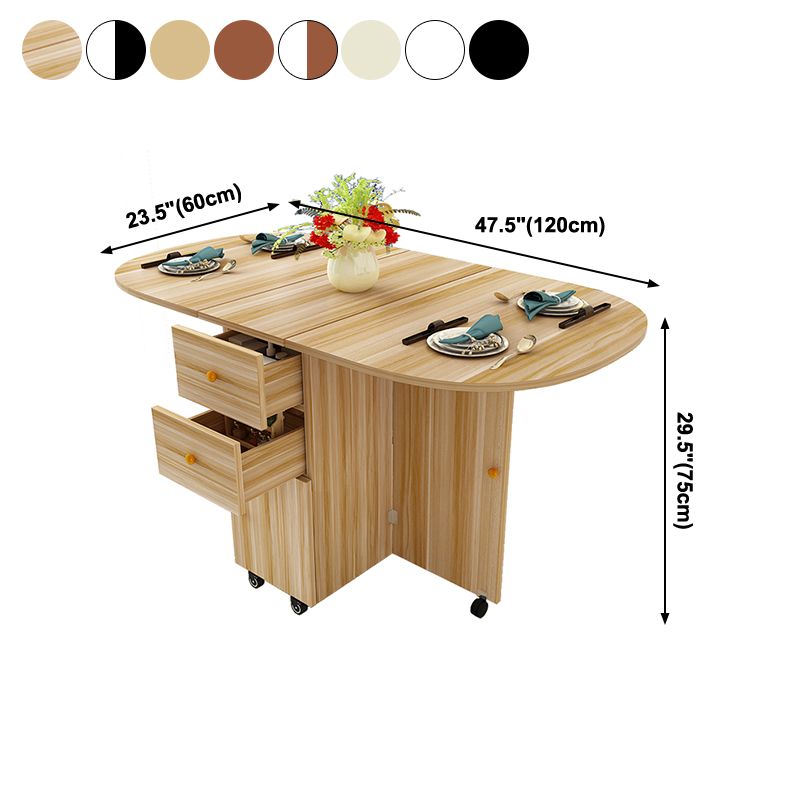 Wood Mid-Century Modern Indoor Table Manufactured Wood Top Table for Dining Room Clearhalo ' dining_table' 'Dining Tables & Seating' 'Dining Tables' 'furn' 'furn_dining_table' 'Furniture' 'furniture_dining_table' 'Kitchen & Dining Furniture' 'kitchen&dining_furn' 'kitchen' 'kitchen_dining_table' 1200x1200_3a4c3e23-112e-437a-b18d-bbdde1abc9a0