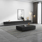 Modern Wood TV Stand Console Floating Black TV Media Stand for Living Room Clearhalo 'furn' 'furn_tv_stands_entertainment_centers' 'Furniture' 'Living Room Furniture' 'TV Stands & Entertainment Centers' 'TV Stands & Media Storage Furniture' 'tv_stands_entertainment_centers' 1200x1200_3a4c4020-a004-4560-b538-092cc09bdef6