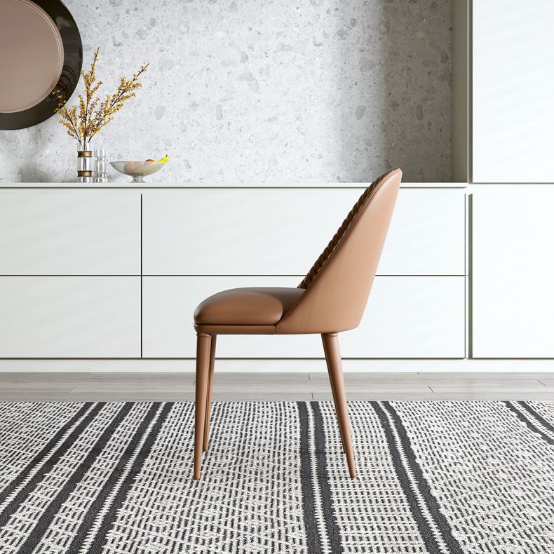 Modern Chairs Dining Armless Chairs for Kitchen with Metal Legs Clearhalo 'Dining Chairs' 'Dining Tables & Seating' 'dining_chair' 'furn' 'furn_dining_chair' 'Furniture' 'furniture_dining_chair' 'Kitchen & Dining Furniture' 1200x1200_3a4d7688-83af-441a-b5da-f15f1c18b521