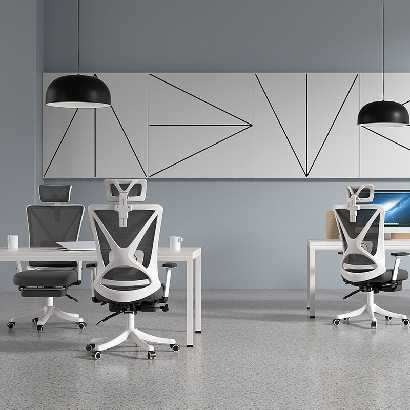 Modern Office Chair No Distressing Ergonomic Slide Chair with Wheels Clearhalo 'furn' 'furn_office_chair' 'Furniture' 'Office Chairs' 'Office Furniture' 'office_chair' 1200x1200_3a4f42c7-cb7a-45fe-8338-05e033d84f82