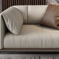 Genuine Leather Pillow Top Arm Modern Sofa/Sectional with Removable Cushions for Apartment