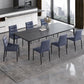 Rectangle Shape Dining Table Industrial Sintered Stone Table with 4 Legs Clearhalo ' dining_table' 'Dining Tables & Seating' 'Dining Tables' 'Furniture' 'furniture_dining_table' 'Kitchen & Dining Furniture' 'kitchen&dining_furn' 'kitchen' 'kitchen_dining_table' 1200x1200_3a551323-c058-463c-8239-020c664801ce