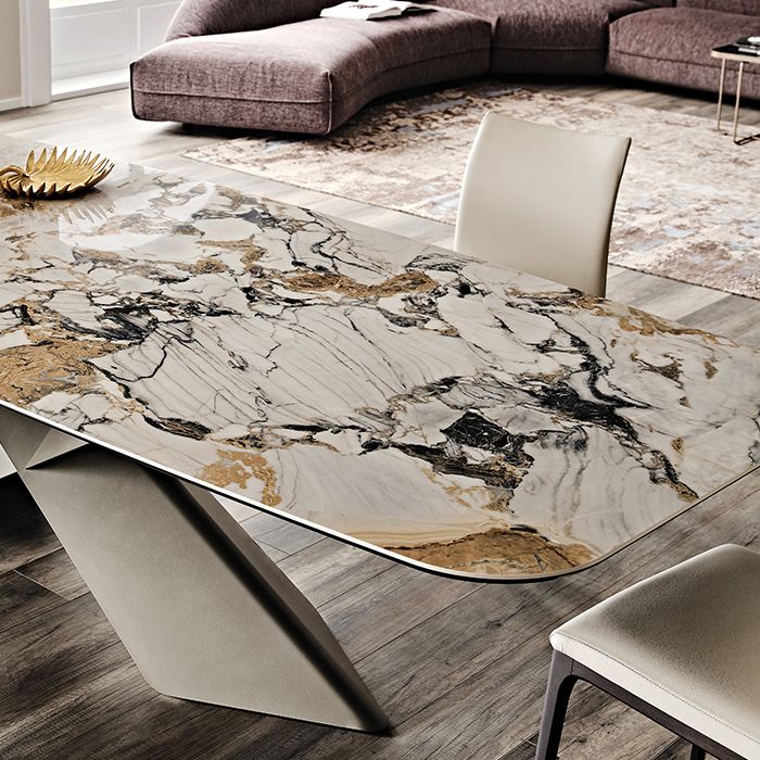 Sintered Stone Top Table for Restaurant Industrial Dining Table with Black Pedestal Base Clearhalo ' dining_table' 'Dining Tables & Seating' 'Dining Tables' 'furn' 'furn_dining_table' 'Furniture' 'furniture_dining_table' 'Kitchen & Dining Furniture' 'kitchen&dining_furn' 'kitchen' 'kitchen_dining_table' 1200x1200_3a57b8e0-5303-48ac-b690-976f7344ef1c