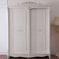 Traditional Wardrobe Armoire White Wooden Wardrobe Cabinet with Legs Clearhalo 'Armoires & Wardrobes' 'armoires_wardrobes' 'Bedroom Furniture' 'furn' 'furn_armoires_wardrobes' 'Furniture' 1200x1200_3a57e248-4962-4ab1-8c25-c85d5725026a