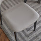 Modern Home Chair Open Back Dining Side Chair with Metal Legs