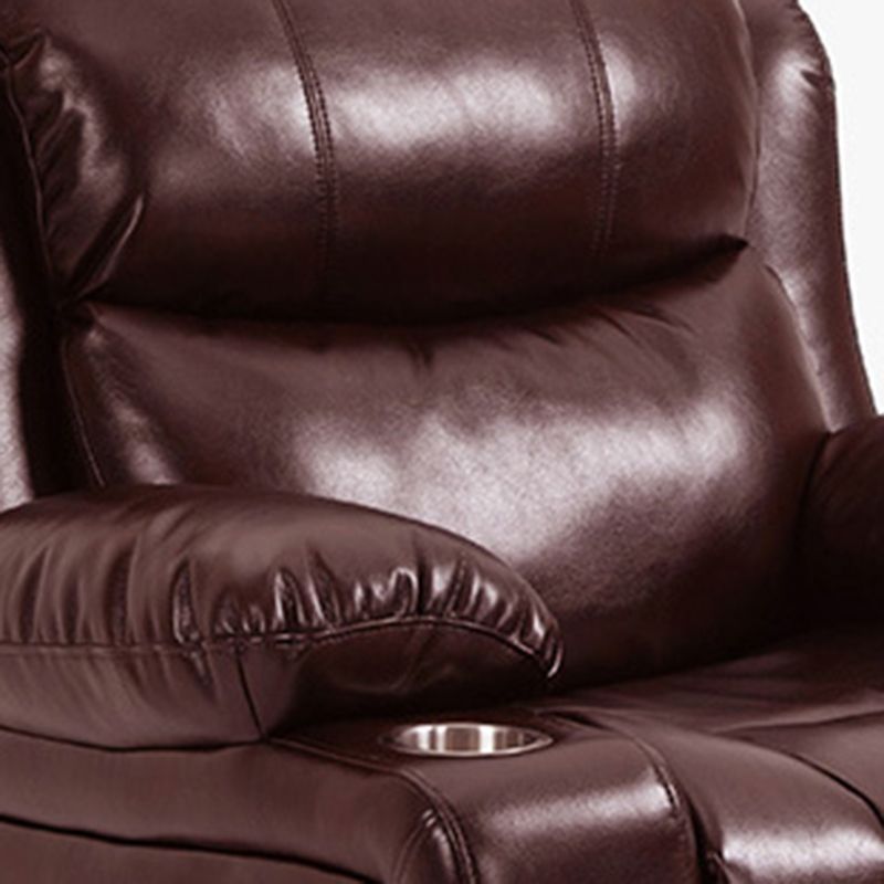 Traditional Home Theater Recliner Chair with Lumbar and Power-Push Botton Clearhalo 'Chairs & Seating' 'furn' 'furn_recliners' 'Furniture' 'Living Room Furniture' 'Recliners' 1200x1200_3a59ca4a-8d60-4700-a045-0028d747c62b