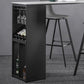 Industrial Style Bar Table Stone Top 42-inch Height Pub Table for Dining Room Clearhalo 'Bar Furniture' 'Bar Tables' 'bar_tables' 'furn' 'furn_bar_tables' 'Furniture' 'furniture_bar_tables' 'Kitchen & Dining Furniture' 1200x1200_3a607707-2fa1-4d29-93f4-b3bd233fcc66