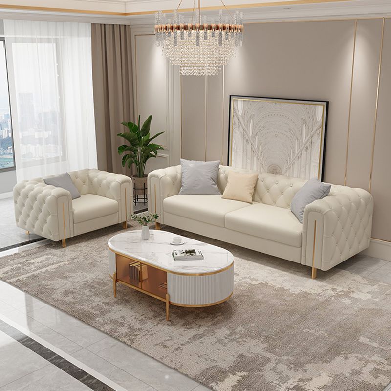 Tufted Split-Back Tuxedo Arm Chesterfield Sofa for Living Room, Apartment Clearhalo 'furn' 'furn_sofas' 'Furniture' 'furniture_sofas' 'Living Room Furniture' 'Sofa' 'sofas' 1200x1200_3a635b9f-96c8-408c-b77b-9f2f3c4866bf