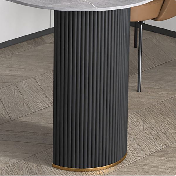 Contemporary Oval Marble Office Desk for Home or Office Writing Desk Clearhalo 'furn' 'furn_office_desk' 'Furniture' 'Office Desks' 'Office Furniture' 'office_desk' 1200x1200_3a649479-985a-4a82-9cc0-0958d59587f7