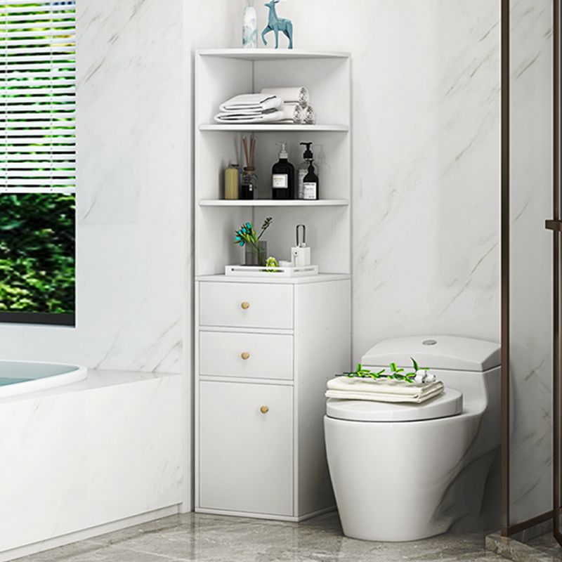 0/1/2の引き出しと棚を備えたスクラッチ抵抗性アクセントキャビネット