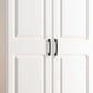 White Wardrobe Closet with Drawer French Country Wardrobe Cabinet