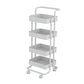 Open Industrial Etagere Bookshelf Steel Frame Plastic Shelf Bookshelf with Caster Wheels Clearhalo 'Bookcases' 'furn' 'furn_bookcases' 'Furniture' 'furniture_bookcases' 'Office Furniture' 1200x1200_3a67077c-a6b1-4d4e-91ce-e28b32531fea