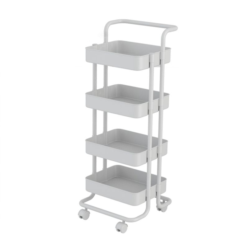 Open Industrial Etagere Bookshelf Steel Frame Plastic Shelf Bookshelf with Caster Wheels Clearhalo 'Bookcases' 'furn' 'furn_bookcases' 'Furniture' 'furniture_bookcases' 'Office Furniture' 1200x1200_3a67077c-a6b1-4d4e-91ce-e28b32531fea
