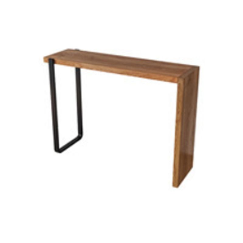 Juego de mesa de Bar moderno de 1/3 piezas, mesa de mostrador rectangular de madera de pino para sala de estar