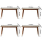 Rectangle Modern Style Dining Table Brown Tone Fixed Table with Solid Wood Clearhalo ' dining_table' 'Dining Tables & Seating' 'Dining Tables' 'furn' 'furn_dining_table' 'Furniture' 'furniture_dining_table' 'Kitchen & Dining Furniture' 'kitchen&dining_furn' 'kitchen' 'kitchen_dining_table' 1200x1200_3a6fdb00-7dc0-449e-9c70-3b08d26c1afd