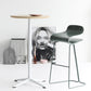 Scandinavian Matte Finish Plastic Barstool Footrest Coffee Shop Stool Clearhalo 'Bar Furniture' 'Bar Stools' 'bar_stools' 'Furniture' 'furniture_bar_stools' 'Kitchen & Dining Furniture' 1200x1200_3a7186b3-d008-4f33-a18b-f253dca779b1