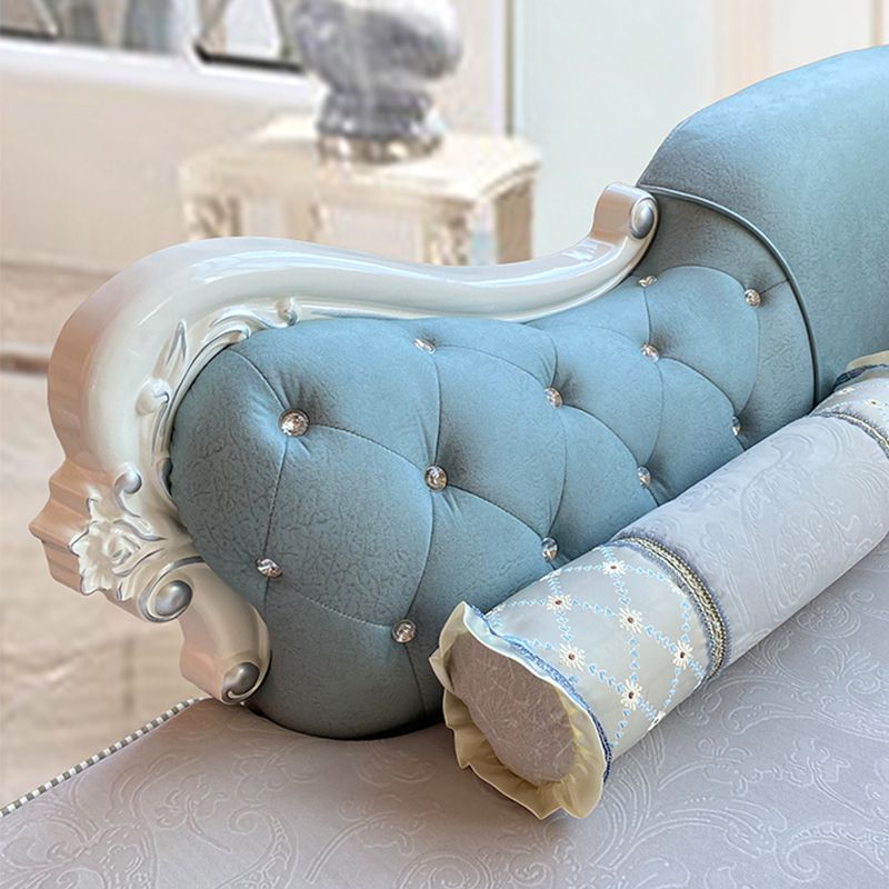 133.86"L x 74.8"W x 47.24"H Glam 5-Seat Cushion Back Sectional Rolled Arm Sofa and Chaise Clearhalo 'furn' 'furn_sectionals' 'Furniture' 'furniture_sectionals' 'Living Room Furniture' 'Sectionals' 1200x1200_3a72f287-86e9-497f-b453-0d9b27cd7132