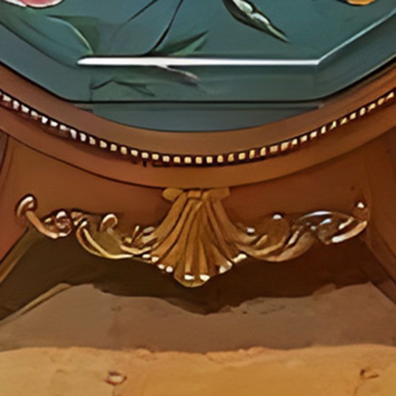 Amerikaanse traditionele dressoir vaste houten opbergkist met 3 laden