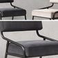 Industrial Home Side Chair Open Back Metal Upholstered Dining Room Chair Clearhalo ' kitchen&dining_furn' 'Dining Chairs' 'Dining Tables & Seating' 'dining_chair' 'furn' 'furn_dining_chair' 'Furniture' 'furniture_dining_chair' 'Kitchen & Dining Furniture' 'kitchen' 1200x1200_3a7340cc-1473-44c8-ae5d-3de447303927
