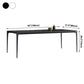 Simple Kitchen Rectangle Shape Dining Table Sintered Stone Top Dining Table with 4 Legs Base Clearhalo ' dining_table' 'Dining Tables & Seating' 'Dining Tables' 'furn' 'furn_dining_table' 'Furniture' 'furniture_dining_table' 'Kitchen & Dining Furniture' 'kitchen&dining_furn' 'kitchen' 'kitchen_dining_table' 1200x1200_3a736ba4-c25c-4b3c-8069-9634e971043e