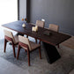 Ensemble de salle à manger moderne 1/5 pièces, Table à manger rectangulaire en bois pour salle à manger