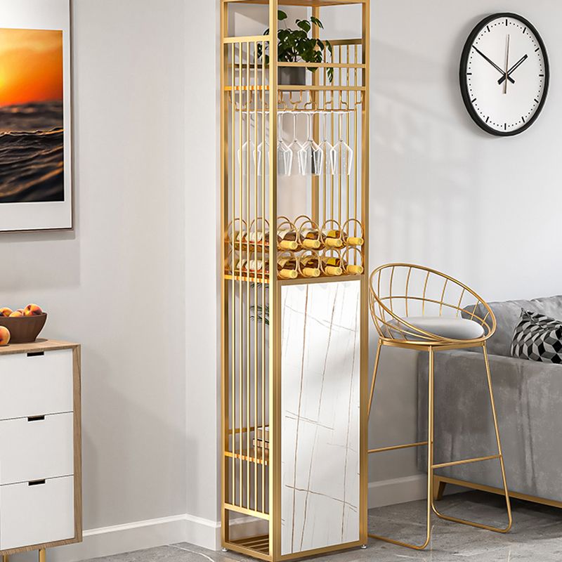 Glam opklapbare bartafelset 1/2-delige bartafel en barkrukken met metalen frame