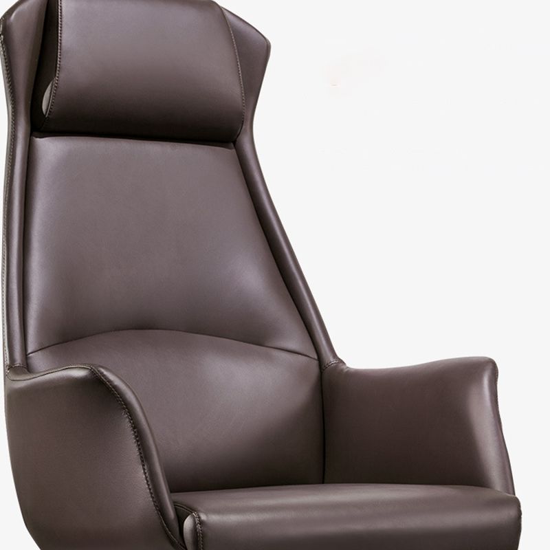 Fauteuil de direction à dossier haut, chaise de direction ergonomique contemporaine