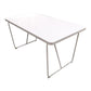 Rectangle Shape Luxury Dining Table White Sled Base Table with Solid Wood Clearhalo ' dining_table' 'Dining Tables & Seating' 'Dining Tables' 'furn' 'furn_dining_table' 'Furniture' 'furniture_dining_table' 'Kitchen & Dining Furniture' 'kitchen&dining_furn' 'kitchen' 'kitchen_dining_table' 1200x1200_3a779021-9f56-4b3f-be7b-132156762e19