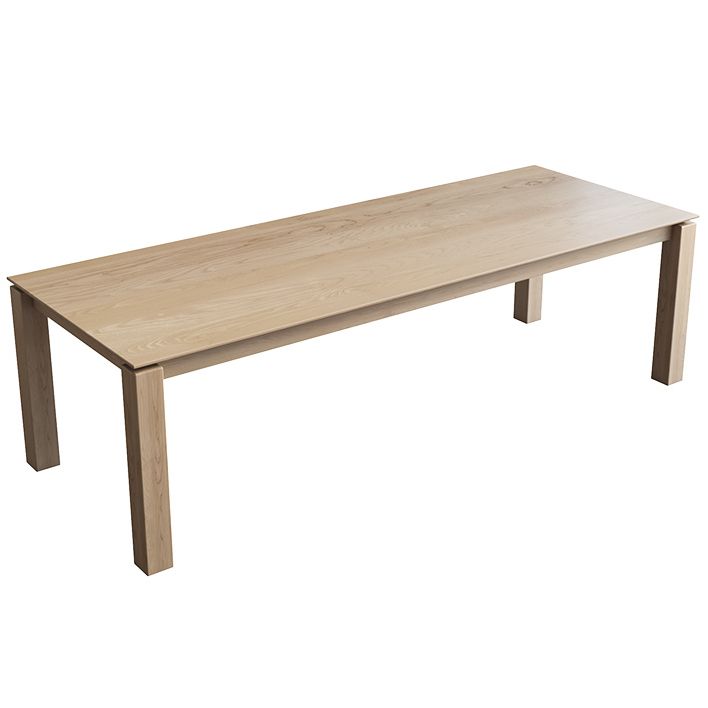 Rectangle Contemporary Dining Table Pine Solid Wood Table with 4 Legs for Dining Room Clearhalo ' dining_table' 'Dining Tables & Seating' 'Dining Tables' 'furn' 'furn_dining_table' 'Furniture' 'furniture_dining_table' 'Kitchen & Dining Furniture' 'kitchen&dining_furn' 'kitchen' 'kitchen_dining_table' 1200x1200_3a7dec94-3dc9-41df-857c-6ac6215071f1