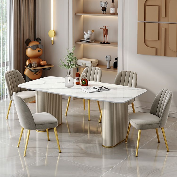 Luxury 1/2/5/6/7 Pieces Dining Set Sintered Stone Dining Furniture Set /Separate Items Clearhalo 'Dining Room Sets' 'Dining Tables & Seating' 'dining_room_set' 'furn' 'furn_dining_room_set' 'Furniture' 'furniture_dining_room_set' 'Kitchen & Dining Furniture' 'kitchen&dining_furn' 'kitchen' 1200x1200_3a7eac77-946a-4de6-a5be-e483bebefbc3