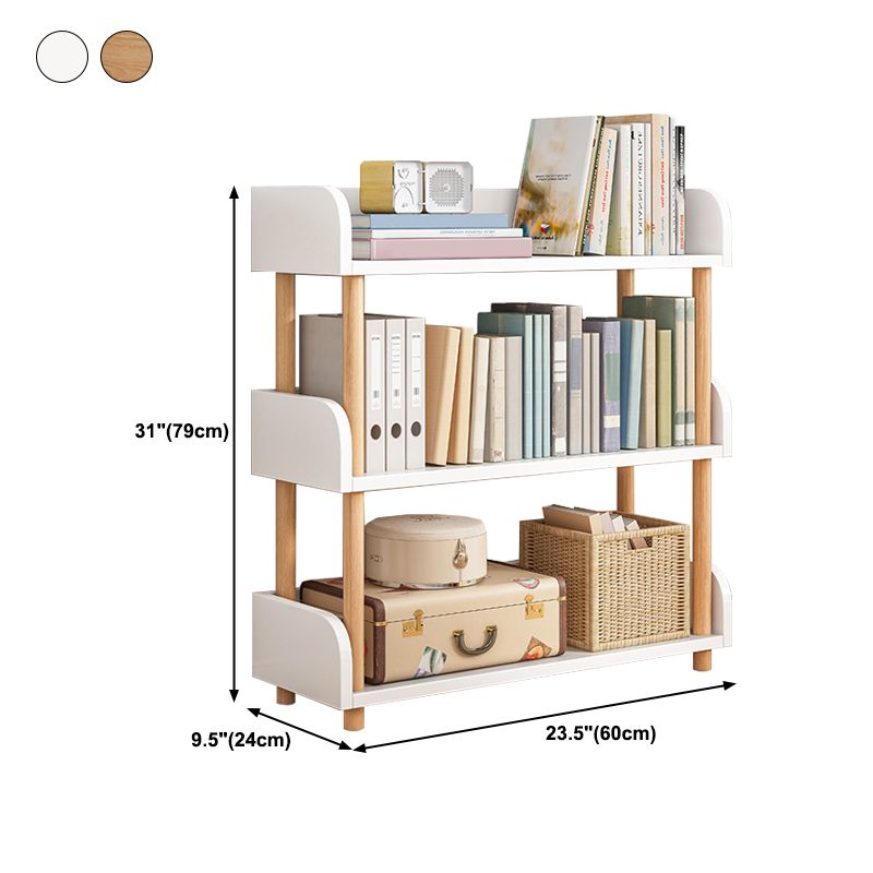 Scandinavian Bookshelf Engineered Wood Shelf Bookcase for Office Clearhalo 'Bookcases' 'furn' 'furn_bookcases' 'Furniture' 'Office Furniture' 1200x1200_3a864940-72bc-4808-92fe-58212bbe09ca