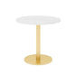 White 1/2/5 Pieces Dining Set Modern Style Stone Dining Table Set for Home Use Clearhalo 'Dining Room Sets' 'Dining Tables & Seating' 'dining_room_set' 'furn' 'furn_dining_room_set' 'Furniture' 'Kitchen & Dining Furniture' 1200x1200_3a8817fb-7ba5-4515-ad00-249c09de7912