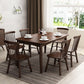 Rectangle Contemporary Dining Table Solid Wood Dining Room Table