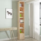 Scandinavian Pine Standard Bookshelf Vertical Closed Back Bookshelf for Living Room Clearhalo 'Bookcases' 'furn' 'furn_bookcases' 'Furniture' 'furniture_bookcases' 'kitchen' 'kitchen_bookcases' 'Living Room Furniture' 'Office Furniture' 1200x1200_3a8cc99c-a48f-4b77-a714-9e052f795324