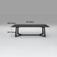 Rectangle Industrial Dining Table Solid Wood Fixed Table with Trestle Base Clearhalo ' dining_table' 'Dining Tables & Seating' 'Dining Tables' 'furn' 'furn_dining_table' 'Furniture' 'furniture_dining_table' 'Kitchen & Dining Furniture' 'kitchen&dining_furn' 'kitchen' 'kitchen_dining_table' 1200x1200_3a8d3bfd-92da-469d-b490-4725089f2f55