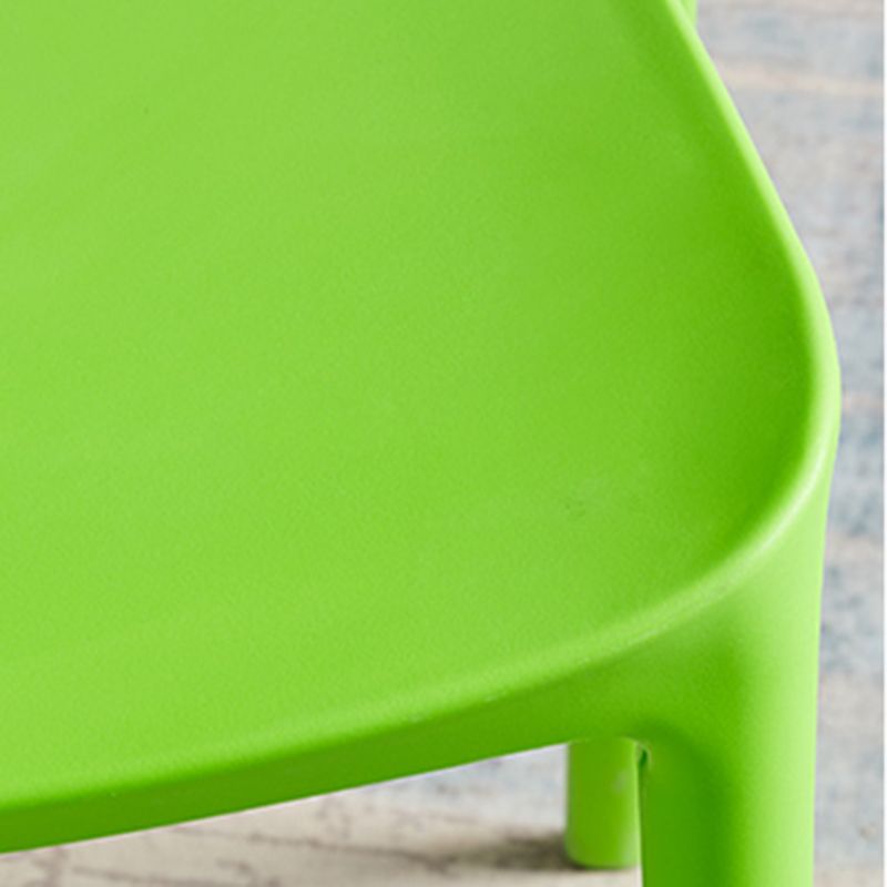 Plastic Contemporary Modern Dining Side Chair Open Back Chair Clearhalo ' kitchen&dining_furn' 'Dining Chairs' 'Dining Tables & Seating' 'dining_chair' 'furn' 'furn_dining_chair' 'Furniture' 'furniture_dining_chair' 'Kitchen & Dining Furniture' 'kitchen' 1200x1200_3a8d5bd7-5534-4ab8-81c8-f8cef096eda1