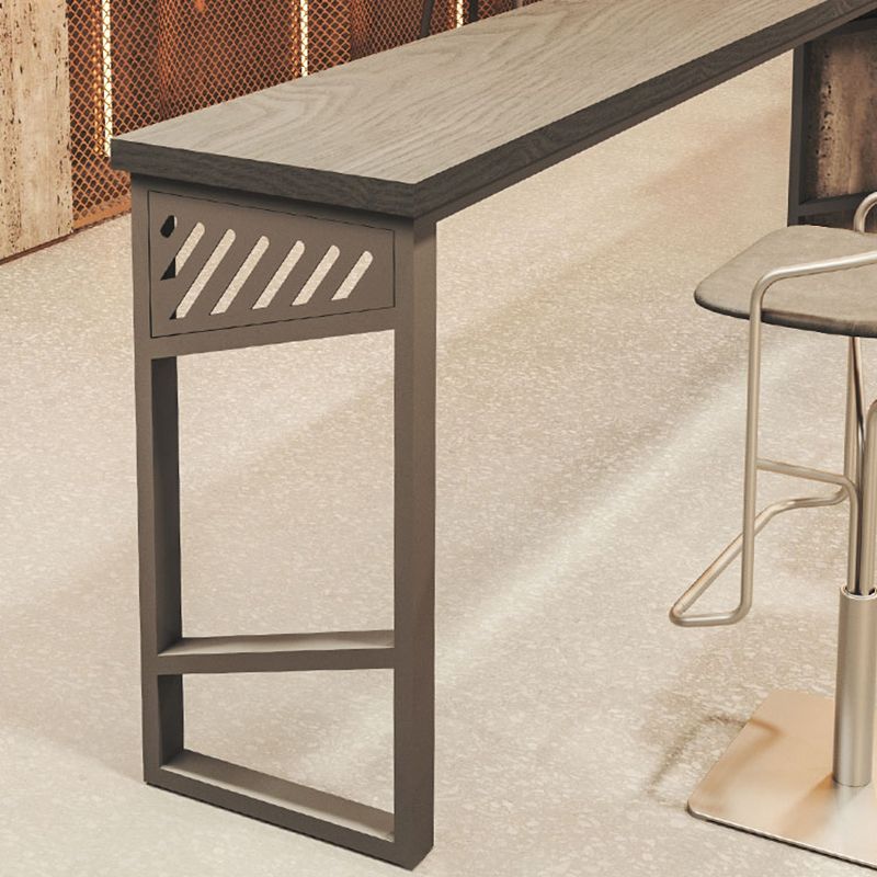 Tavolo da bar in legno in legno massiccio in legno in legno in legno in legno in legno industriale