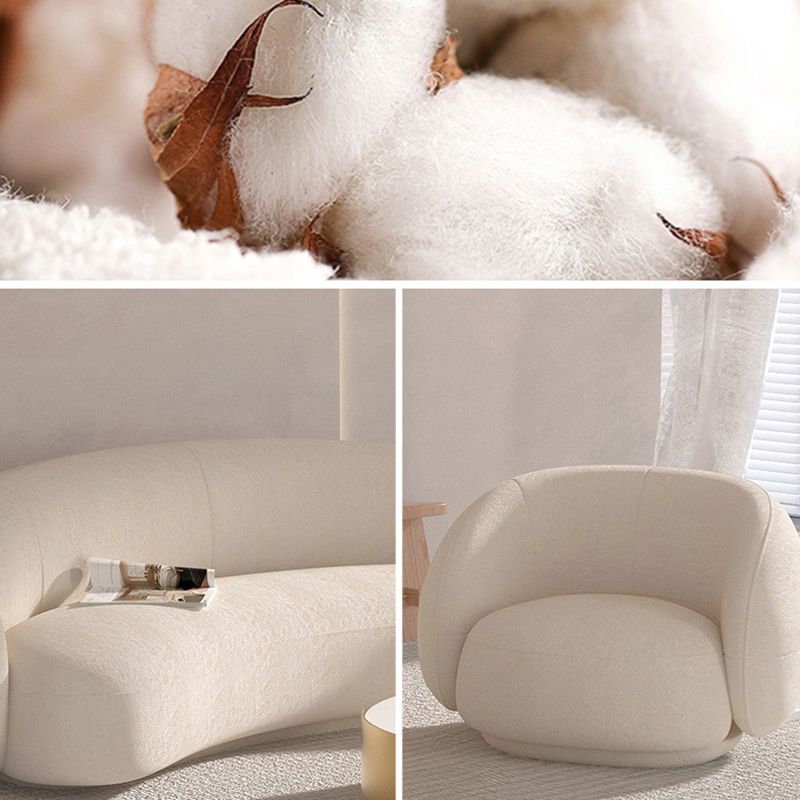 Contemporary Sloped Arm Curved Sofa Tight Back Seating for Living Room Clearhalo 'furn' 'furn_sofas' 'Furniture' 'Living Room Furniture' 'Sofa' 'sofas' 1200x1200_3a90b86a-b2c4-4fca-bda7-1240d316d338