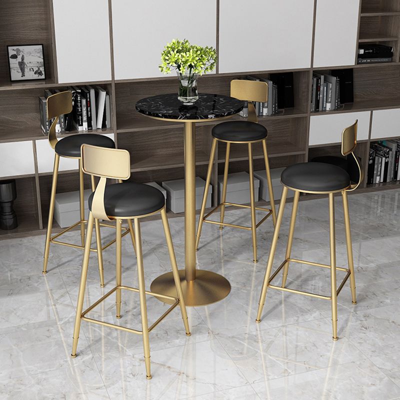 Ensemble de hauteur de comptoir en marbre moderne 1/2/3/5 Pièces boutique