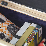 15.75 Inch Wide Bench Upholstered Modern Bench with Arms for Bedroom Clearhalo 'Benches' 'Chairs & Seating' 'furn' 'furn_benches' 'Furniture' 'Living Room Furniture' 1200x1200_3a92b0d8-97fe-4746-b9d4-475ade5dcdf6