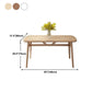 Industrial MDF Standard Dining Table Rectangle Kitchen Dining Table with 4 Legs Clearhalo ' dining_table' 'Dining Tables & Seating' 'Dining Tables' 'furn' 'furn_dining_table' 'Furniture' 'furniture_dining_table' 'Kitchen & Dining Furniture' 'kitchen&dining_furn' 'kitchen' 'kitchen_dining_table' 1200x1200_3a96f723-9e0a-4902-a08e-957f7a30aa79