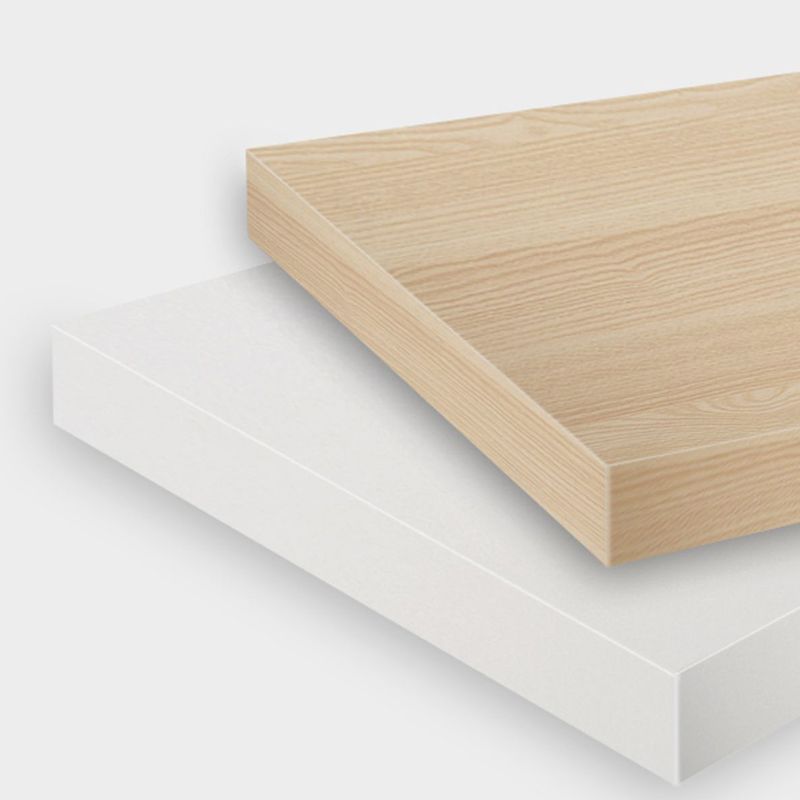 Floating Top Coffee Table with Shelf and 4 Legs Wooden Coffee Tabl Clearhalo 'Coffee & Accent Tables' 'Coffee Tables' 'coffee_tables' 'furn' 'furn_coffee_tables' 'Furniture' 'Living Room Furniture' 1200x1200_3a986c94-3c58-432c-914b-64df6a1f01e6